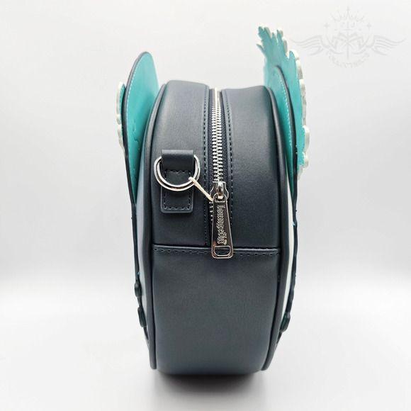 Loungefly Warner Bros. Tim Burton's Corpse Bride Emily Blue Crossbody Bag Purse - Picture 6 of 13